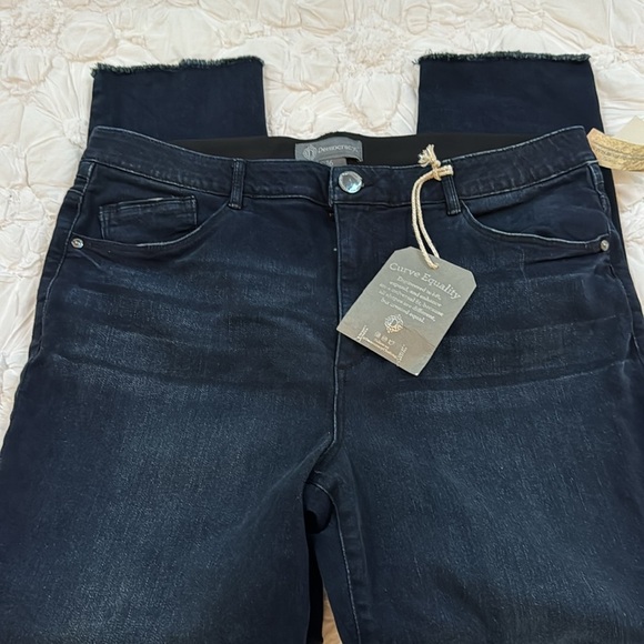 Democracy Dark Blue Indigo Jeans - Size 16 - Picture 2 of 10